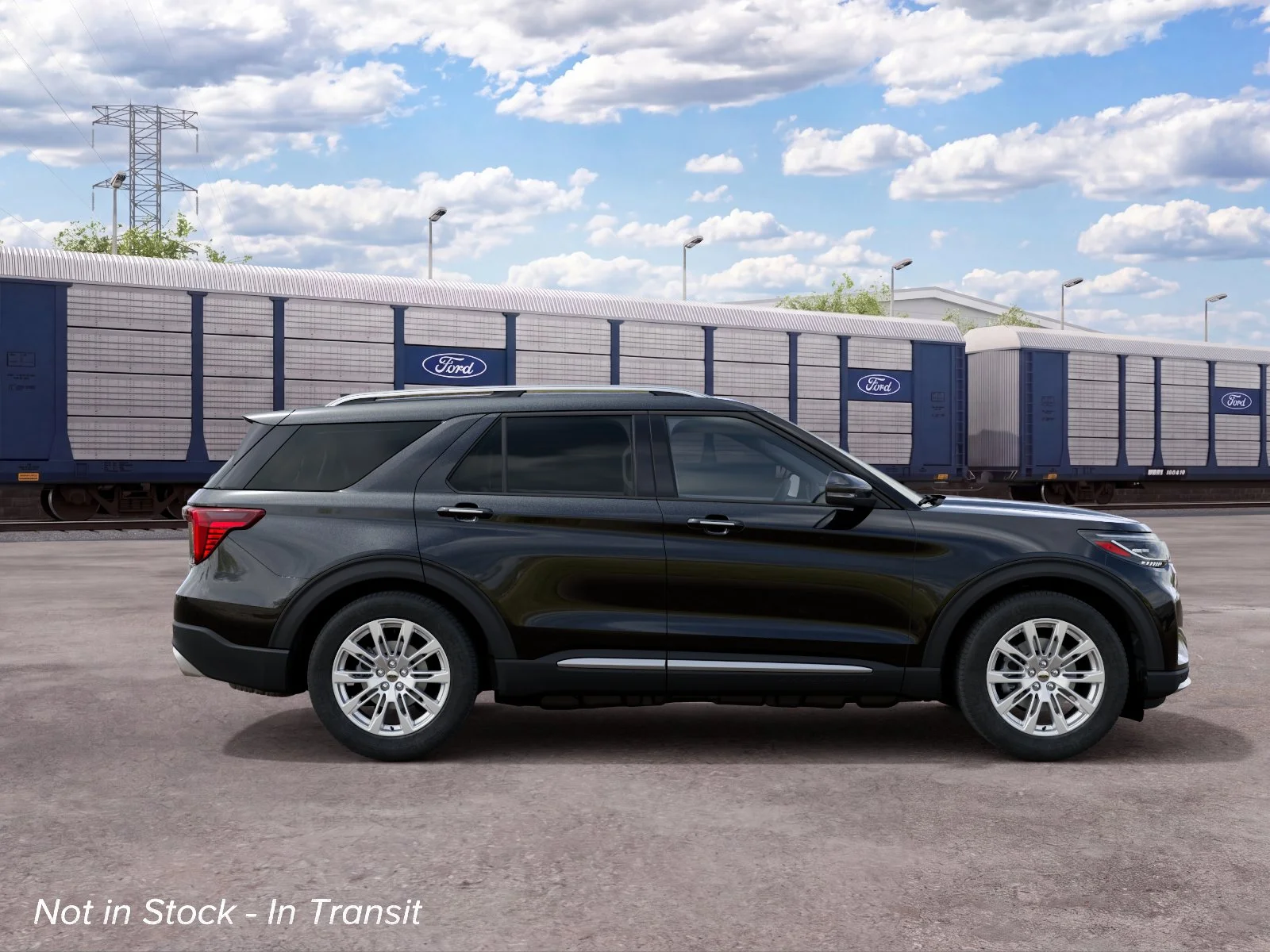 New 2027 Agate Black Metallic Ford Platinum™ image 5