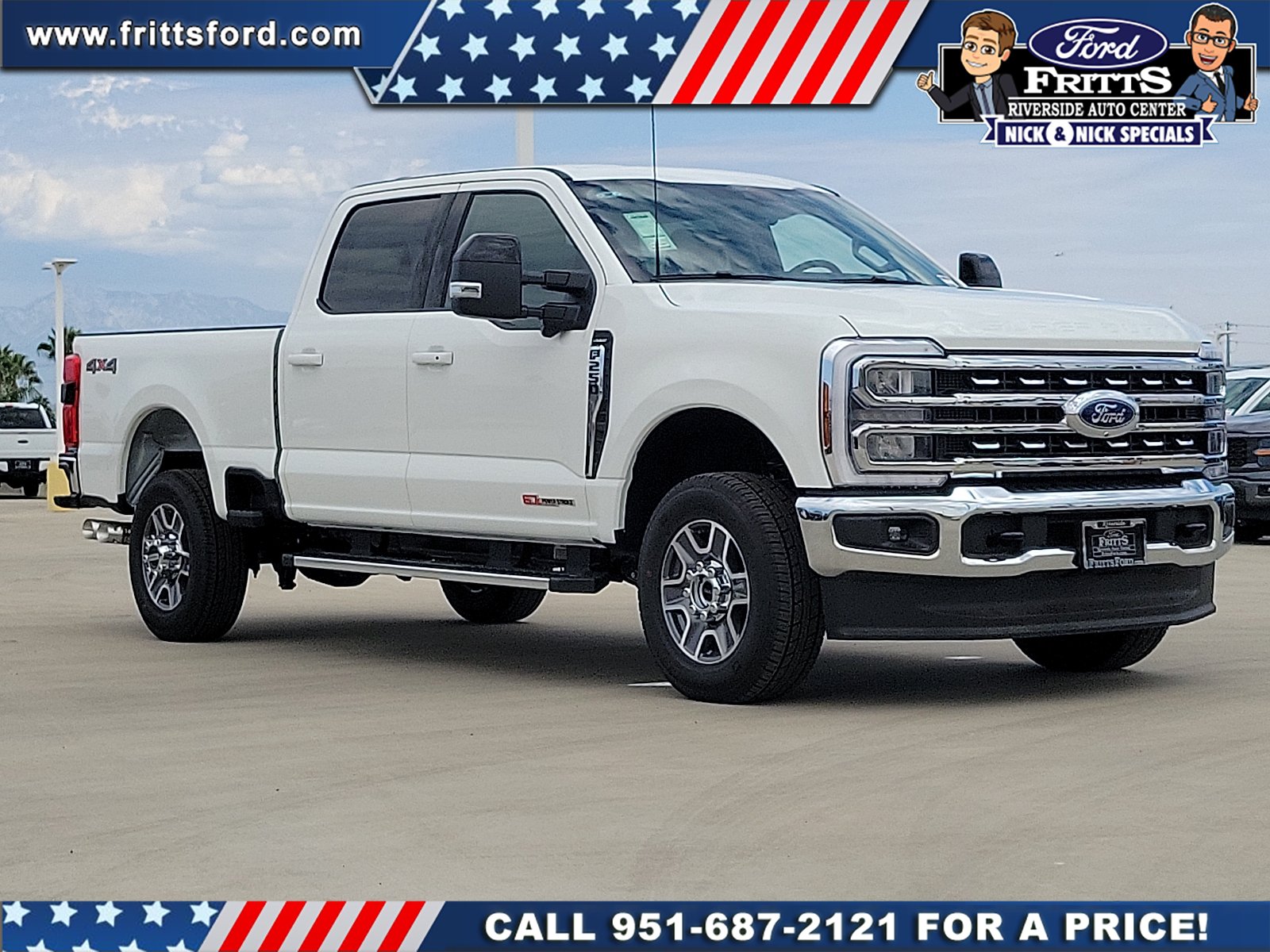 New 2026 Star White Metallic Tri-Coat Ford F-250® Lariat® image 23