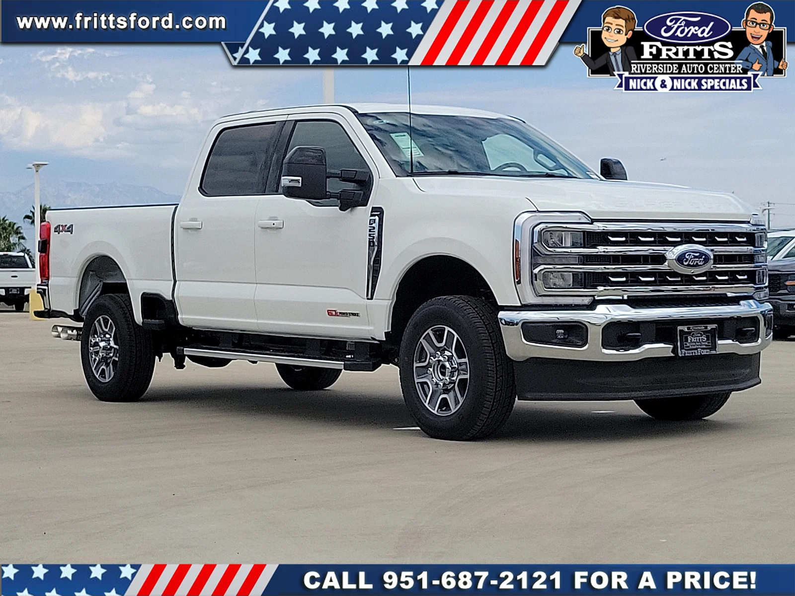 New 2026 Star White Metallic Tri-Coat Ford F-250® Lariat® image 23