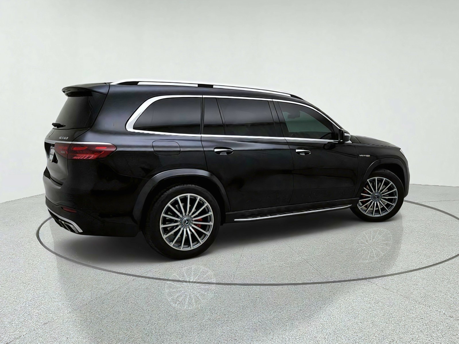 Certified Used 2025 Obsidian Black Metallic Mercedes-Benz AMG® GLS 63 image 8