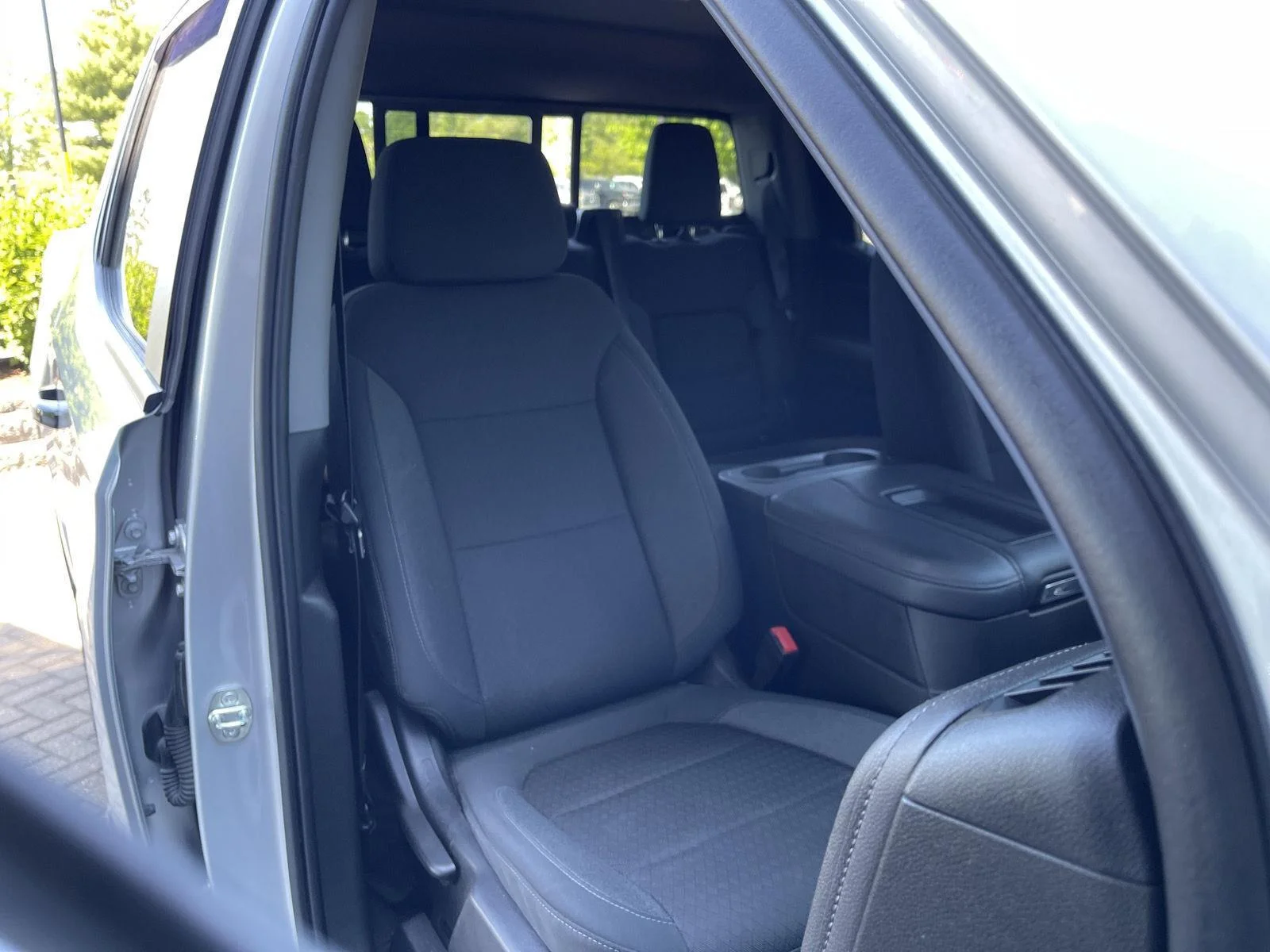 Used 2021 SILVER ICE METALLIC Chevrolet LT Trail Boss image 35