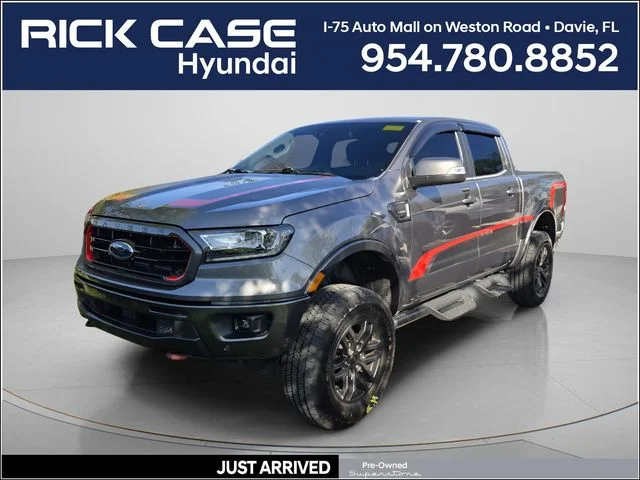 Used 2021 Gray Ford Lariat image 1