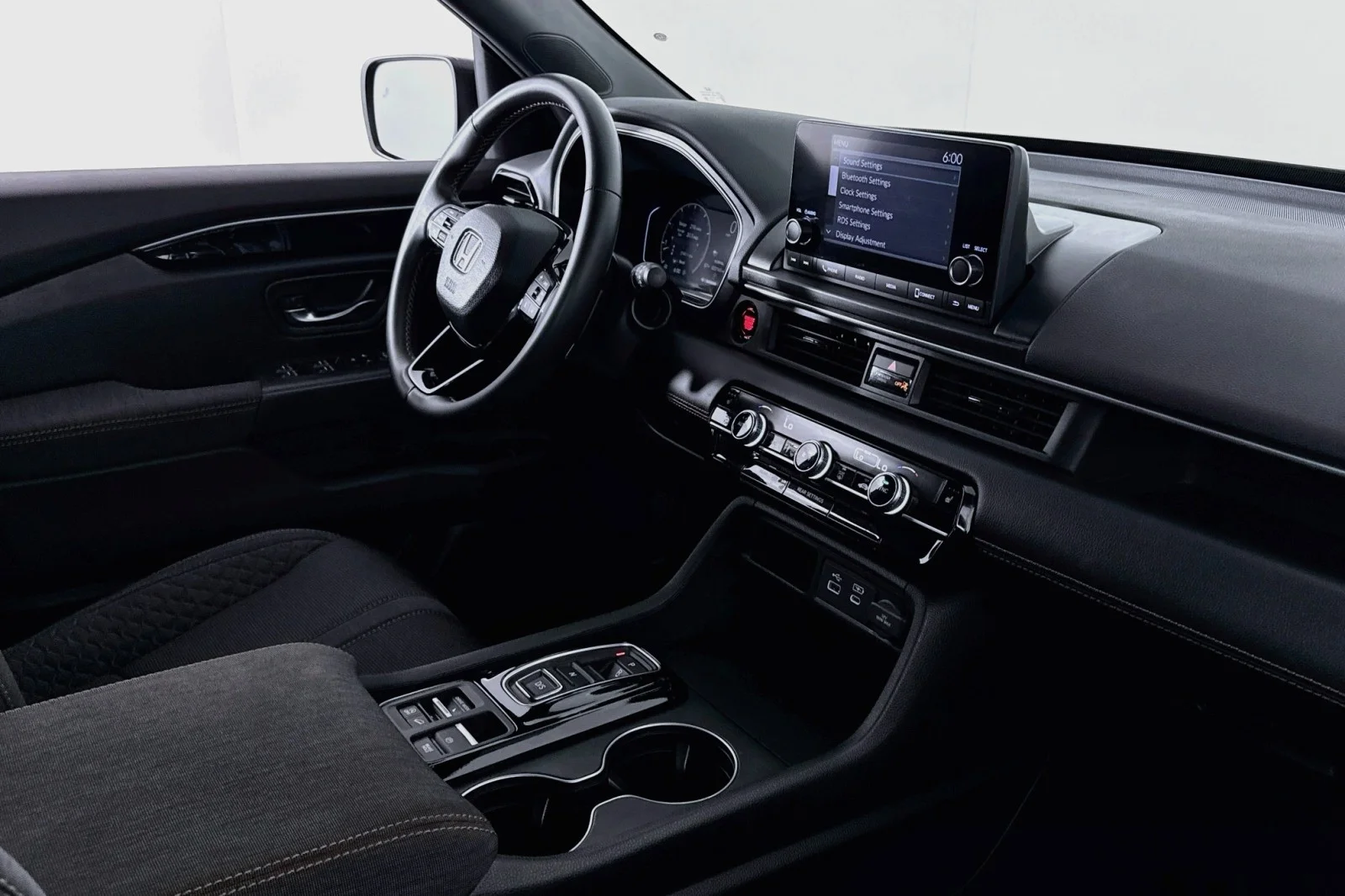 Used 2024 CRYSTAL BLACK Honda Sport AWD image 17