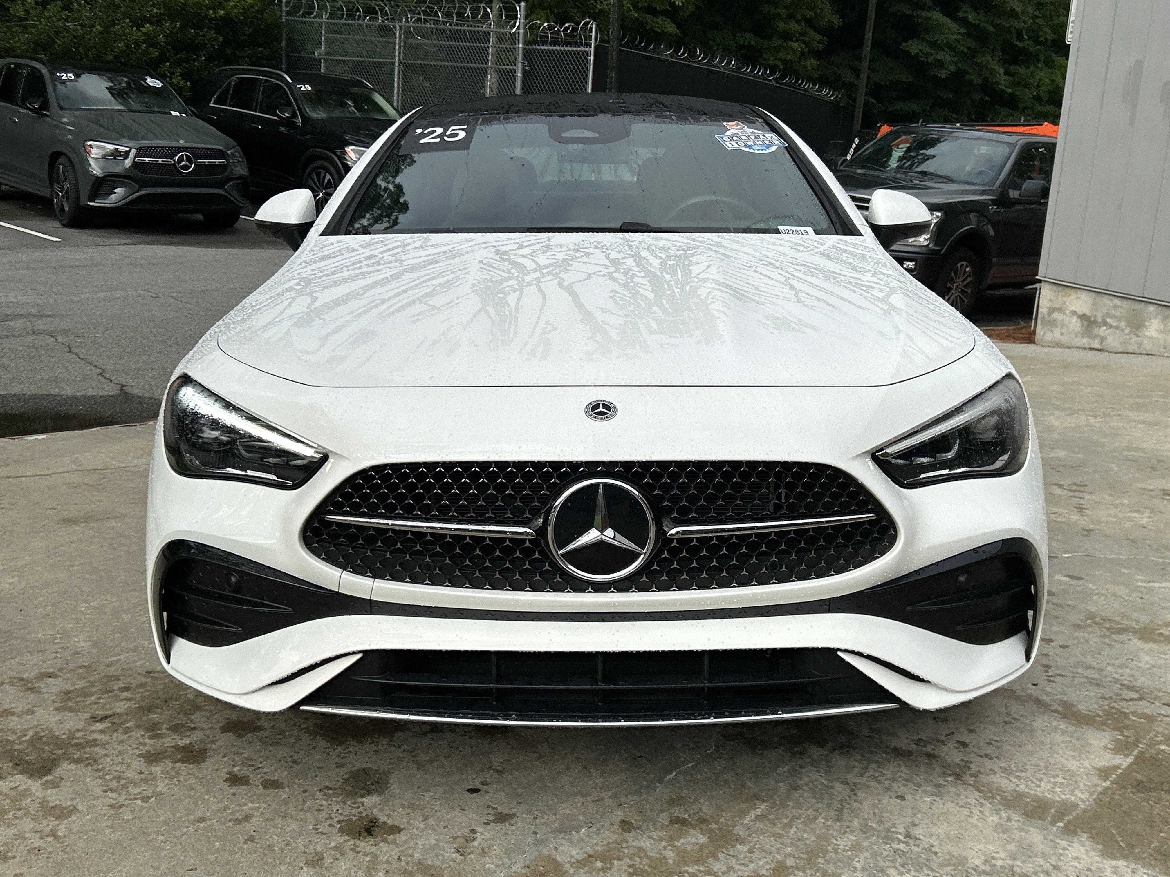 Certified Used 2025 Polar White Mercedes-Benz CLE 300 4MATIC® Coupe image 3