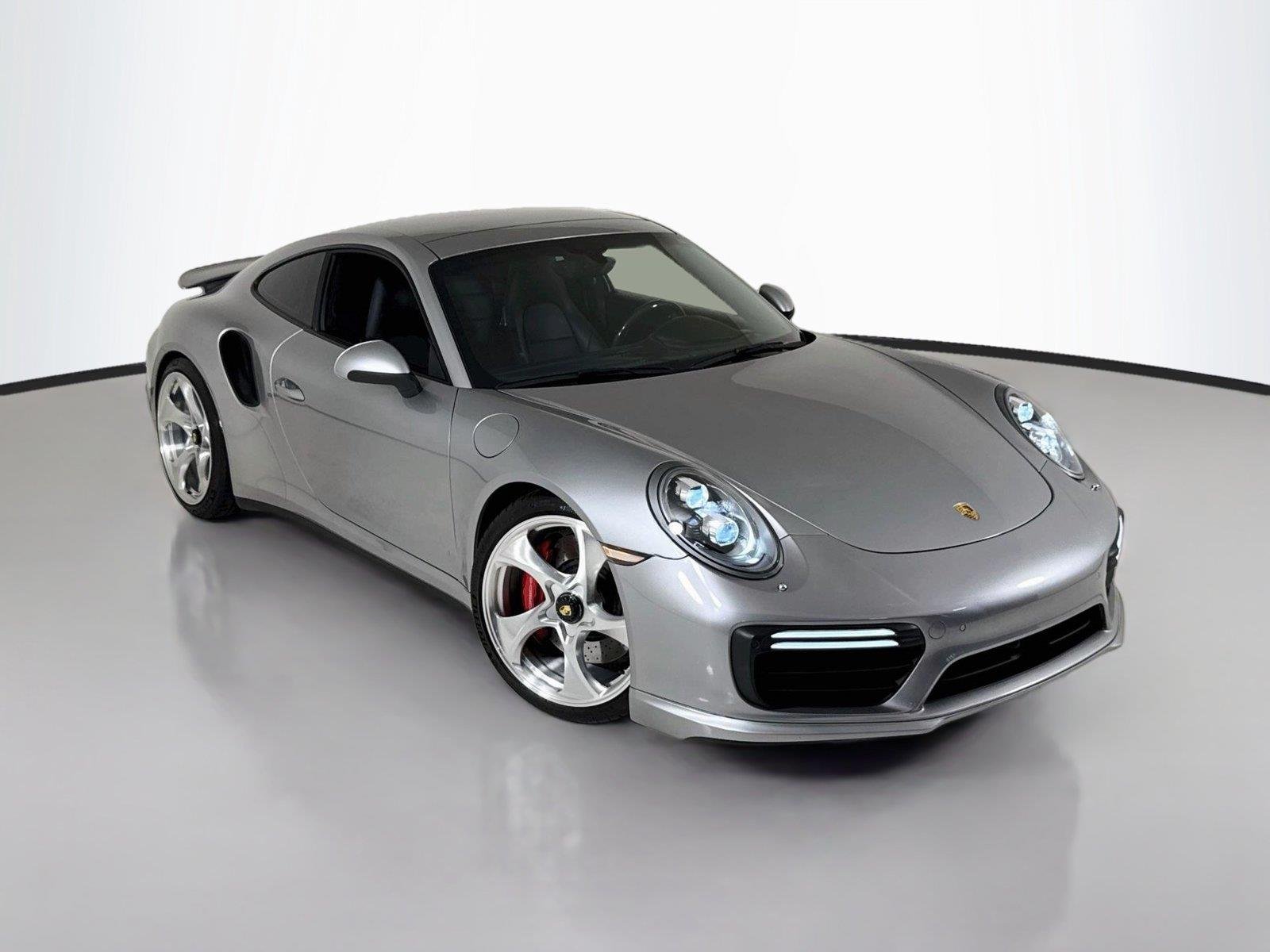 Used 2017 Rhodium Silver Metallic Porsche Turbo | Upgraded Exhaust | Upgraded Wheels | Sunroof image 45