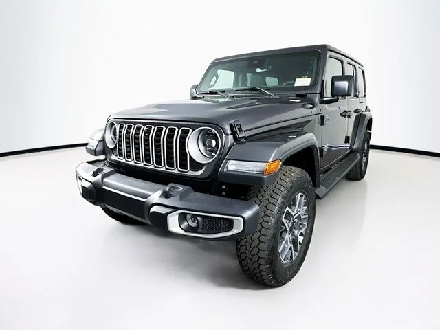 New 2025 Granite Crystal Metallic Clear-Coat Exterior Paint Jeep Sahara image 3