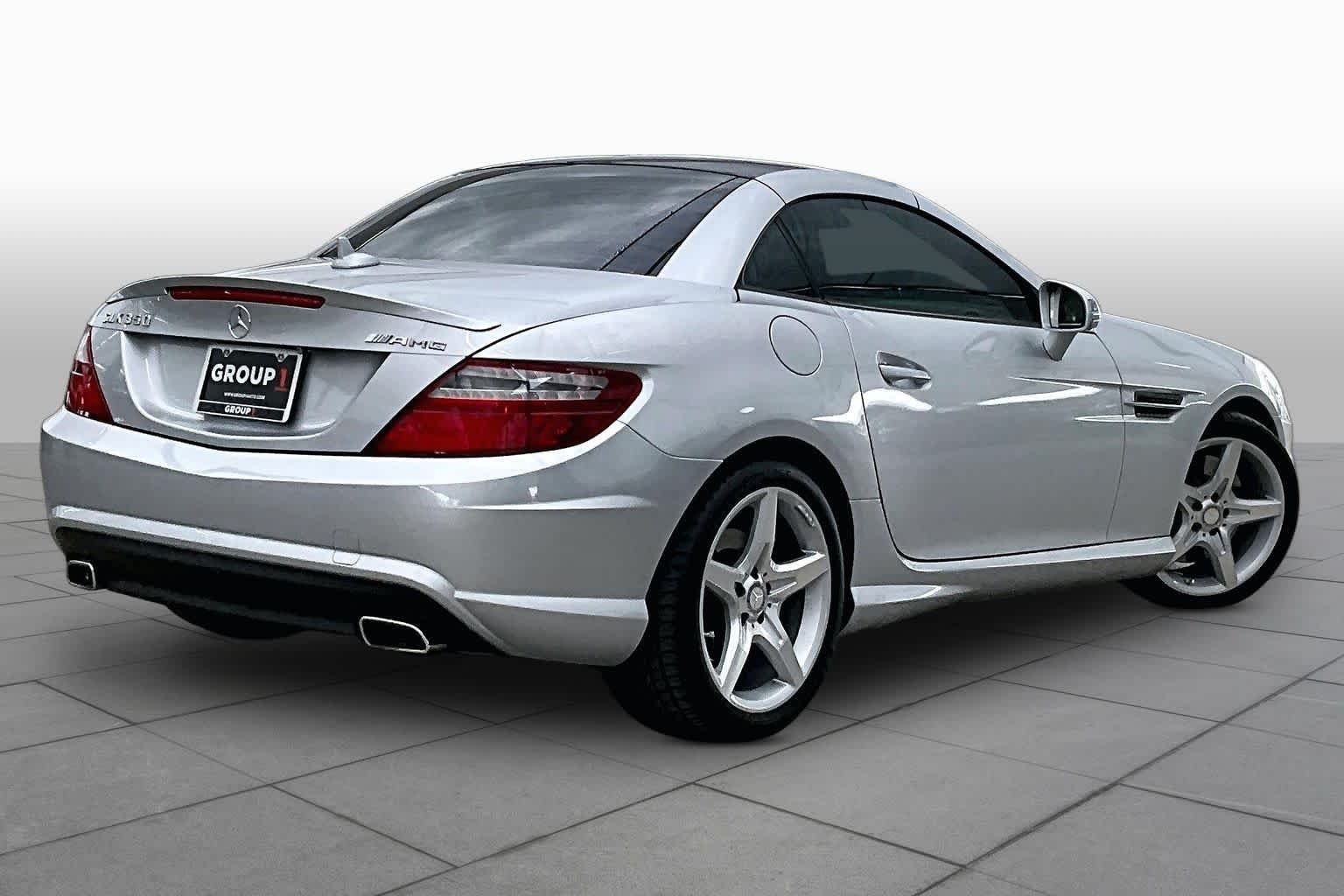 Used 2014 Iridium Silver Metallic Mercedes-Benz SLK 350 image 13