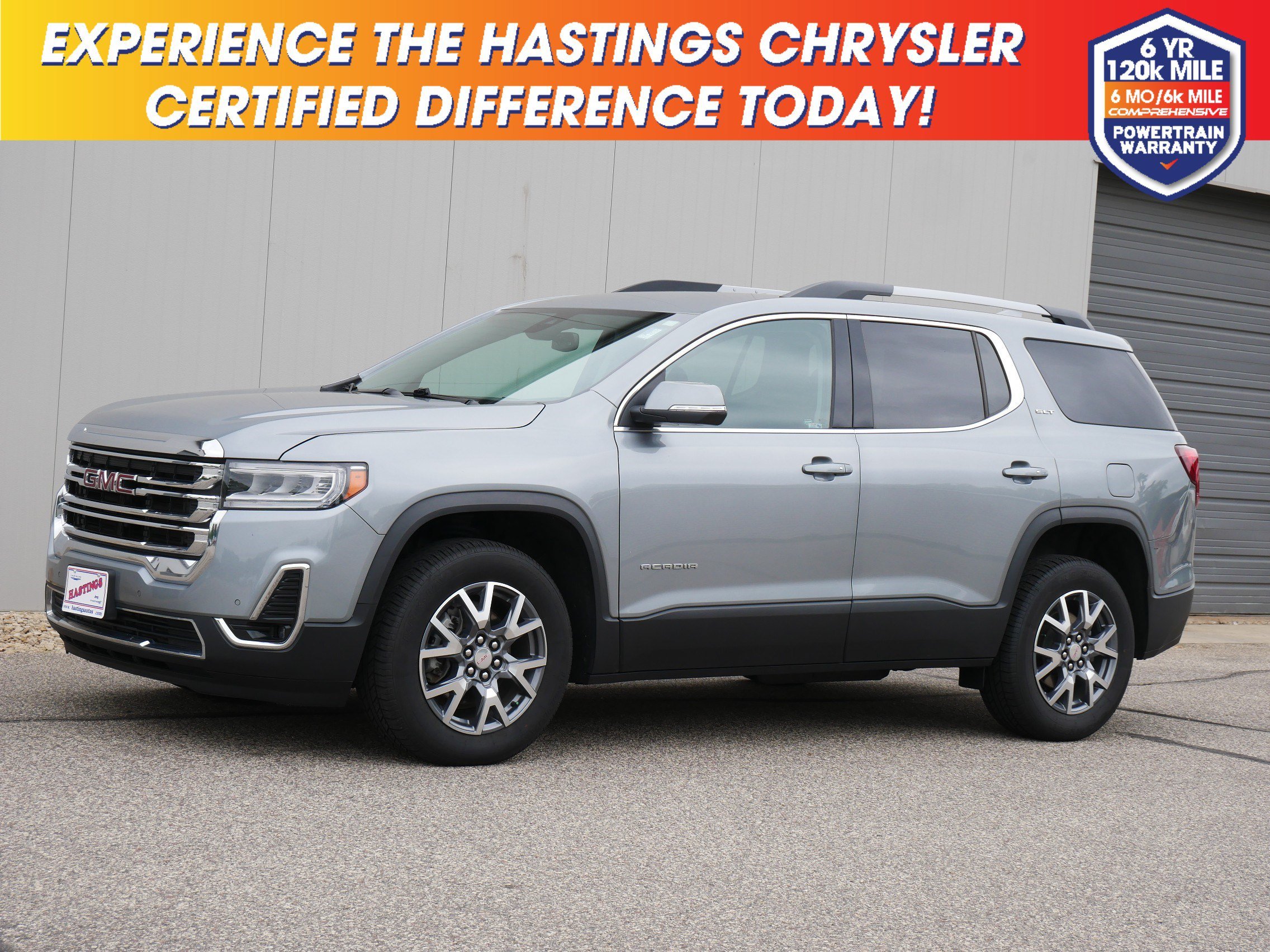 Certified Used 2023 Sterling Metallic GMC SLT image 1