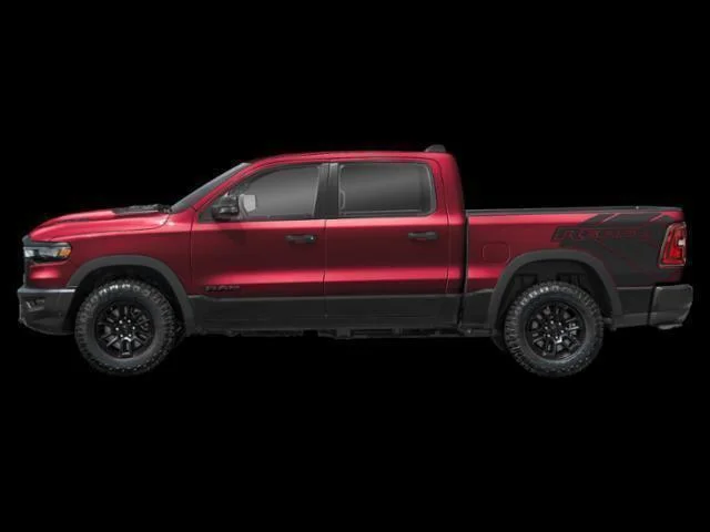 New 2026 Molten Red Pearl-Coat Exterior Paint RAM REBEL image 3