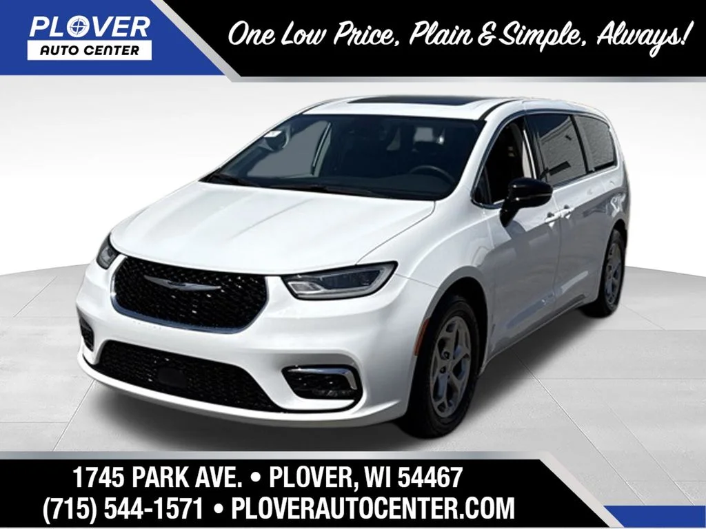Used 2024 Bright White Clearcoat Chrysler Limited image 1