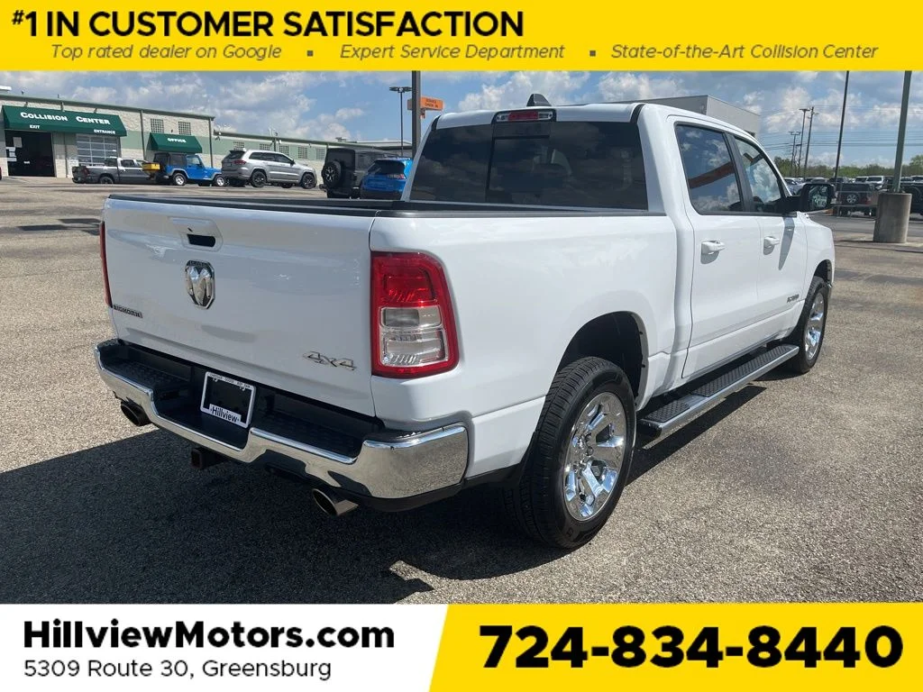 Certified Used 2022 Bright White Clearcoat Ram Big Horn/Lone Star image 7