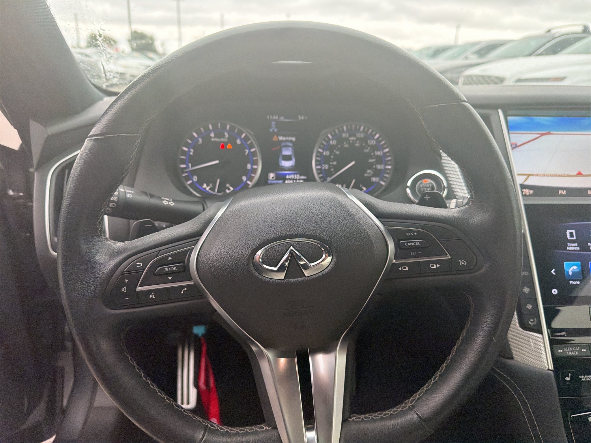 Used 2018 Graphite Shadow INFINITI SPORT image 10