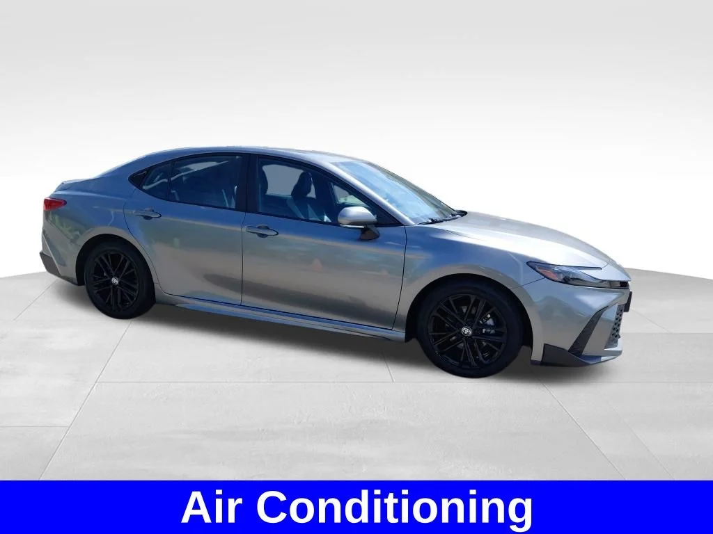 Used 2025 Celestial Silver Metallic Toyota SE image 7