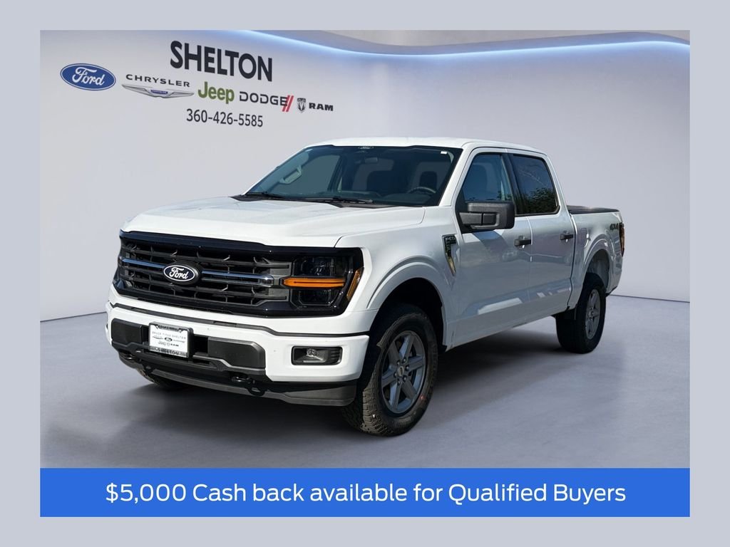 New 2026 White Ford XLT image 1