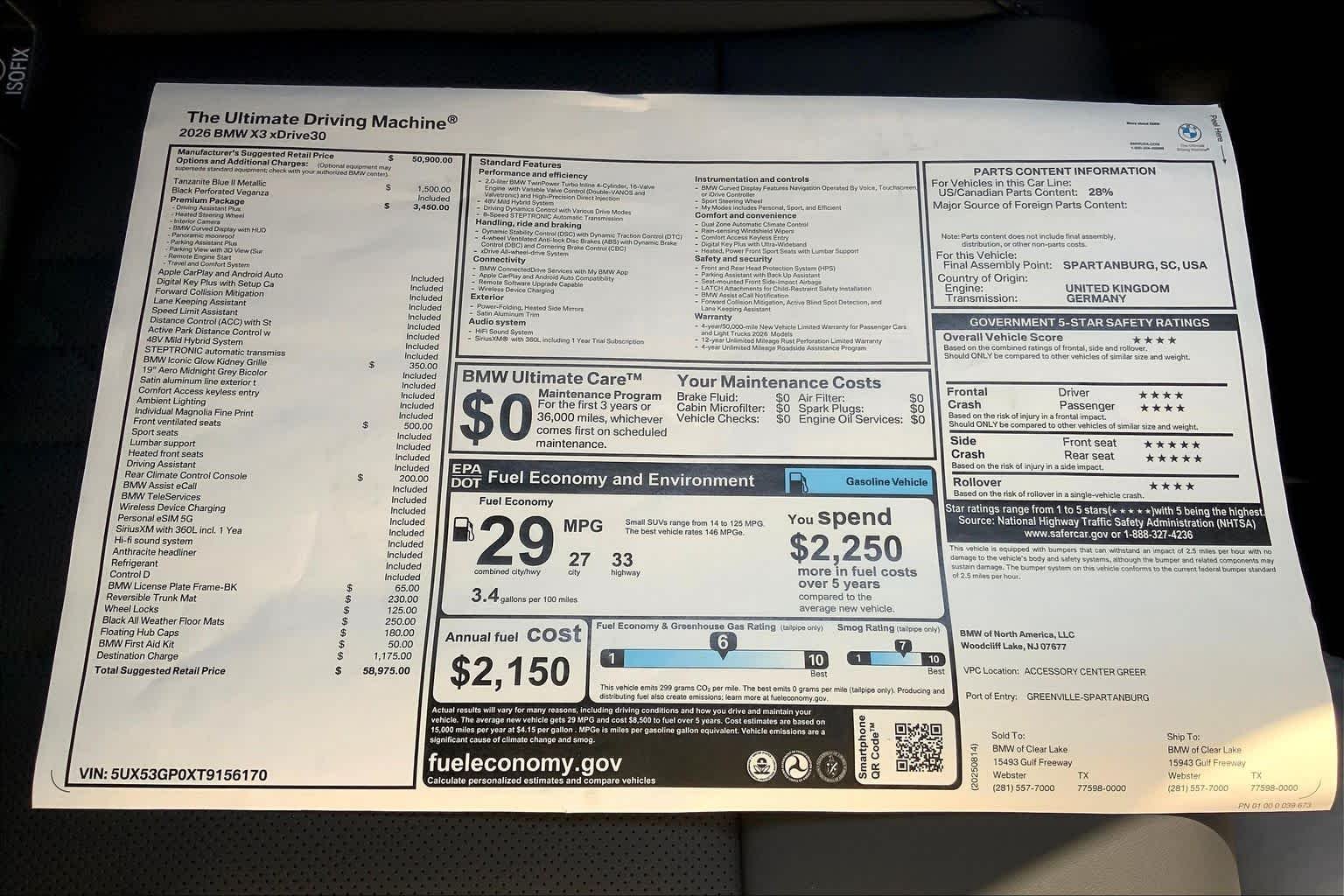 2026 BMW X3 30 - Photo 19