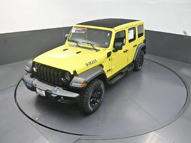 Used 2023 Yellow Jeep Willys 4xe image 14