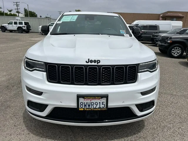 Used 2021 Bright White Clearcoat Jeep Limited X image 2