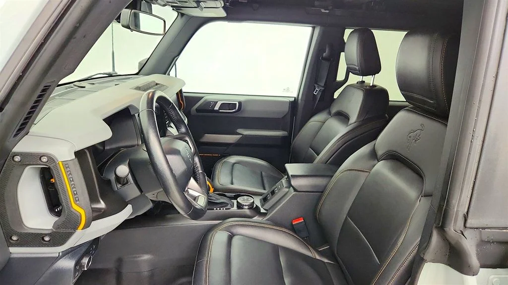 Used 2021 Cactus Gray Ford Badlands 4 Door Advanced 4x4 w/ Sasquatch Pkg & High Pkg image 12