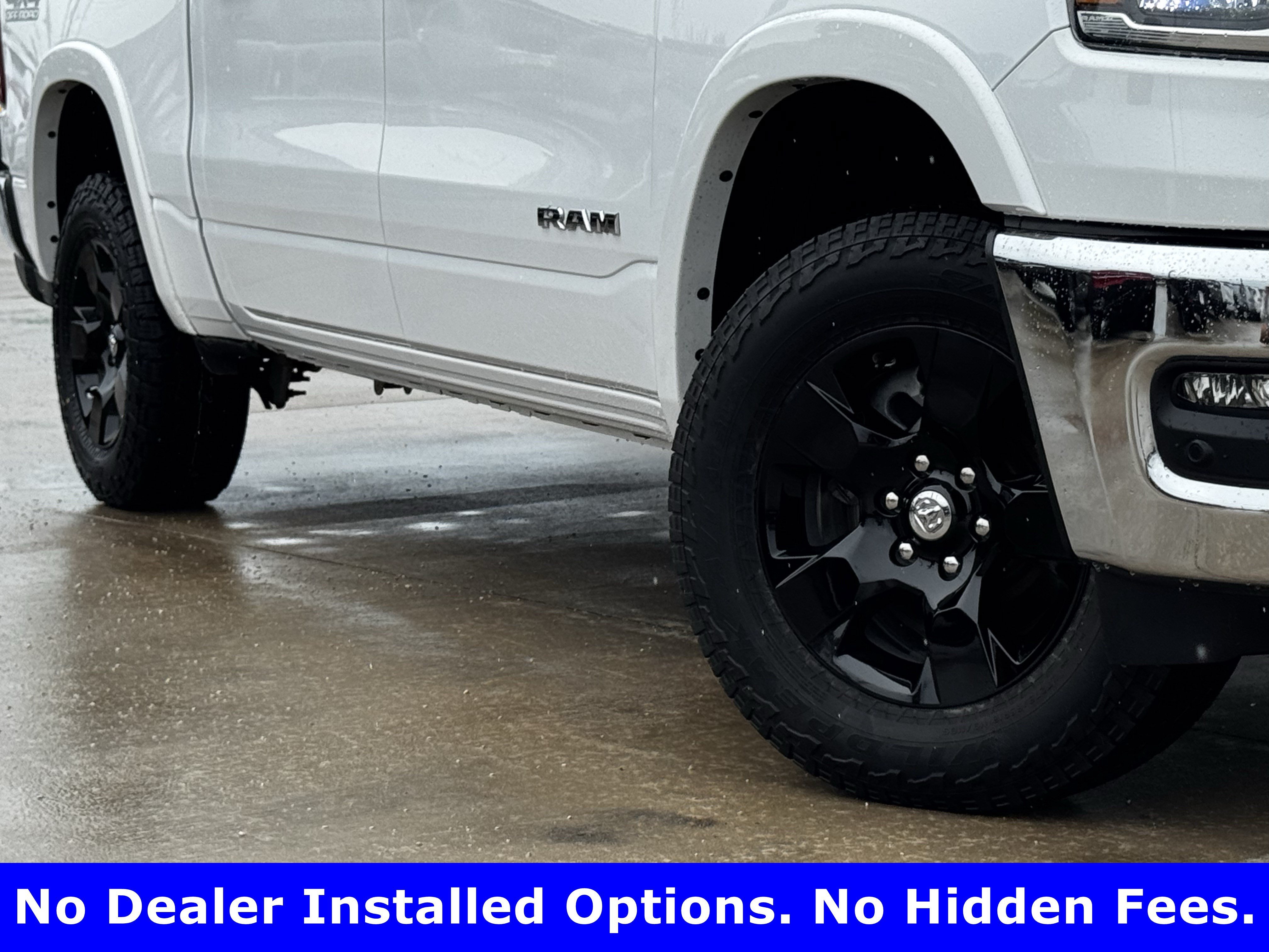 Used 2025 Bright White Clearcoat Ram Lone Star image 11