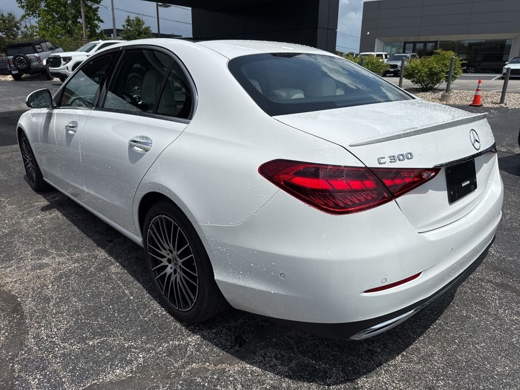 Used 2023 White Mercedes-Benz C 300 image 3
