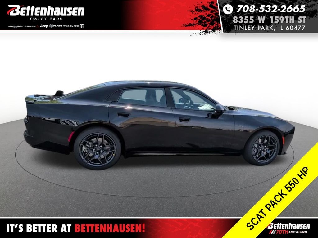 New 2026 Diamond Black Crystal Pearlcoat Dodge R/T image 4