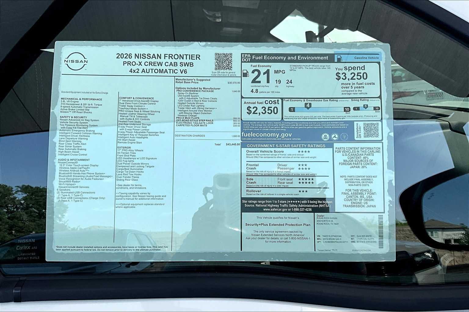 New 2026 Glacier White Nissan PRO-X image 19