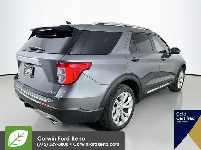 Used 2022 Gray Metallic Ford Platinum image 10