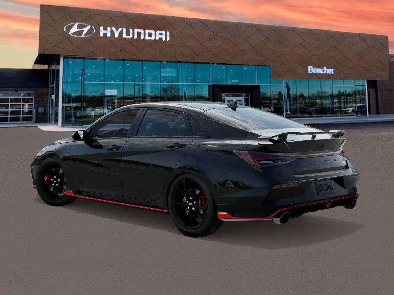 New 2026 Abyss Black Hyundai Sedan image 5