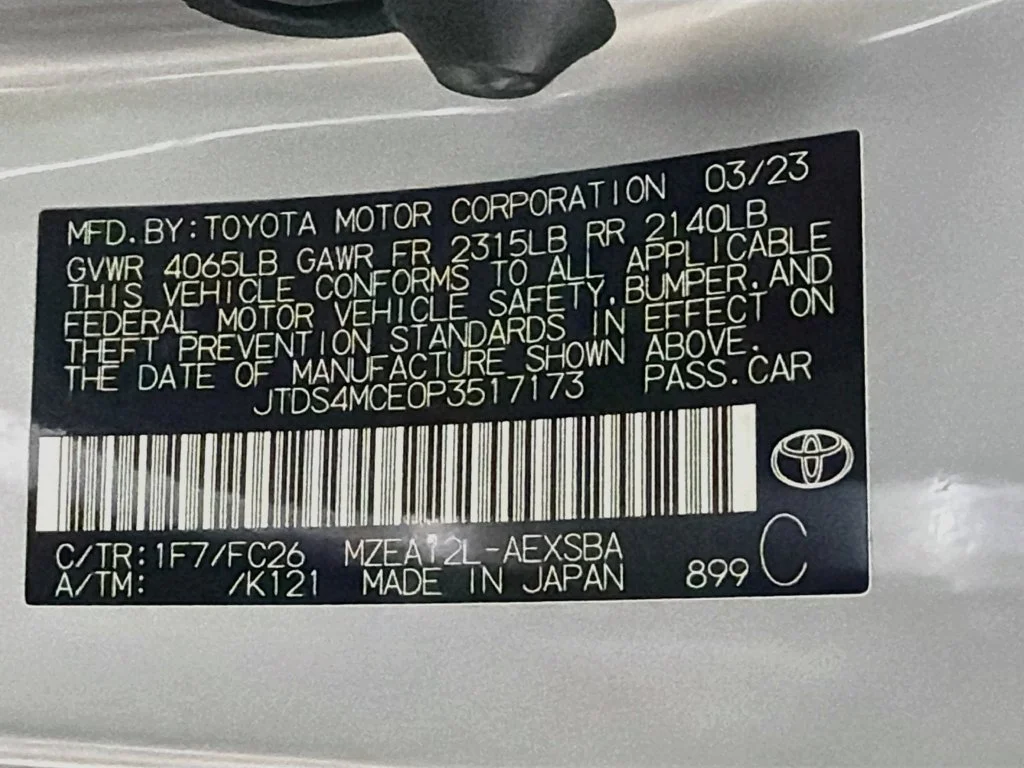 Certified Used 2023 Silver Toyota SE image 27