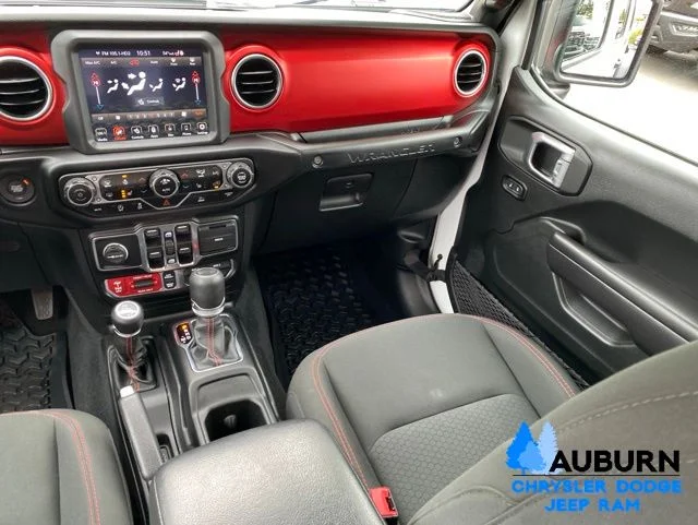 Used 2021 White Jeep Unlimited Rubicon image 26