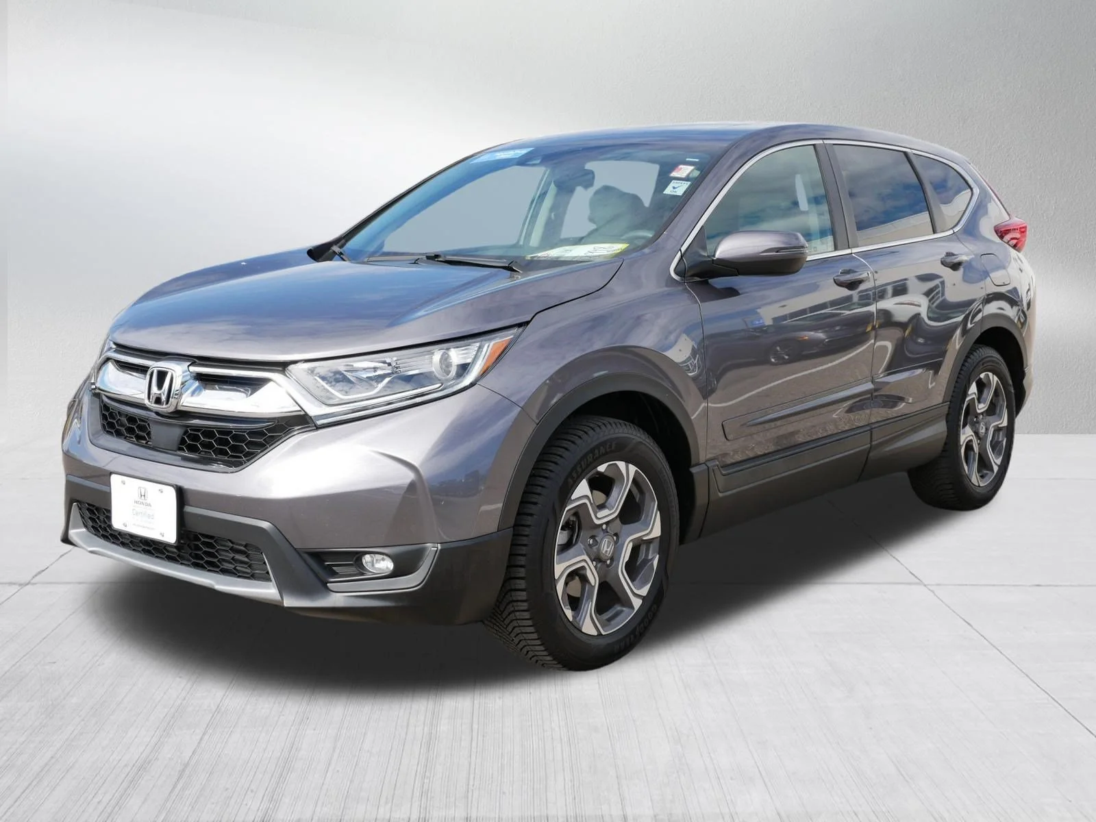 Certified Used 2018 Modern Steel Metallic Honda EX image 3
