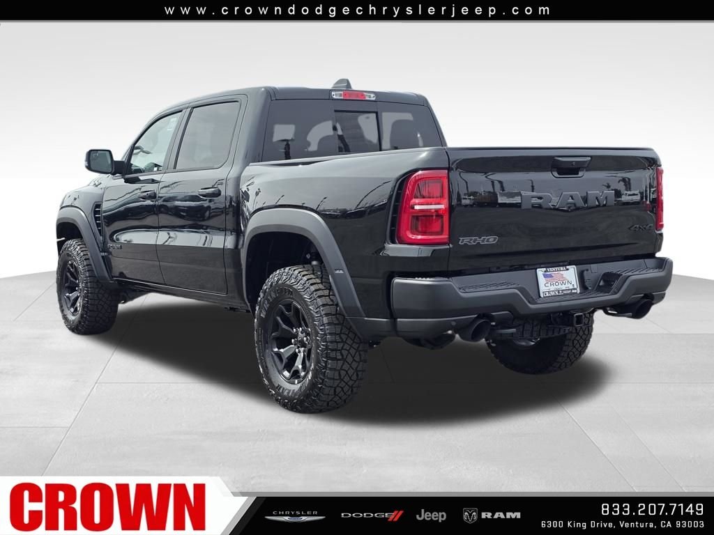New 2026 Diamond Black Crystal Pearl-Coat Exterior Paint RAM RHO image 7