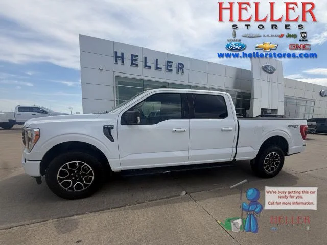 Used 2023 Oxford White Ford XLT image 1
