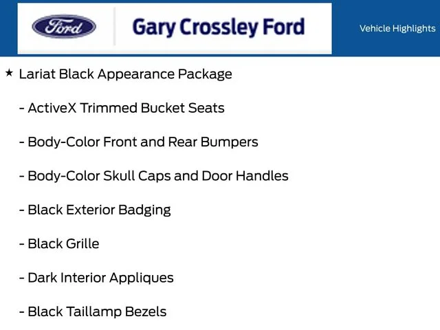 New 2026 Star White Metallic Tri-Coat Ford Lariat® image 6