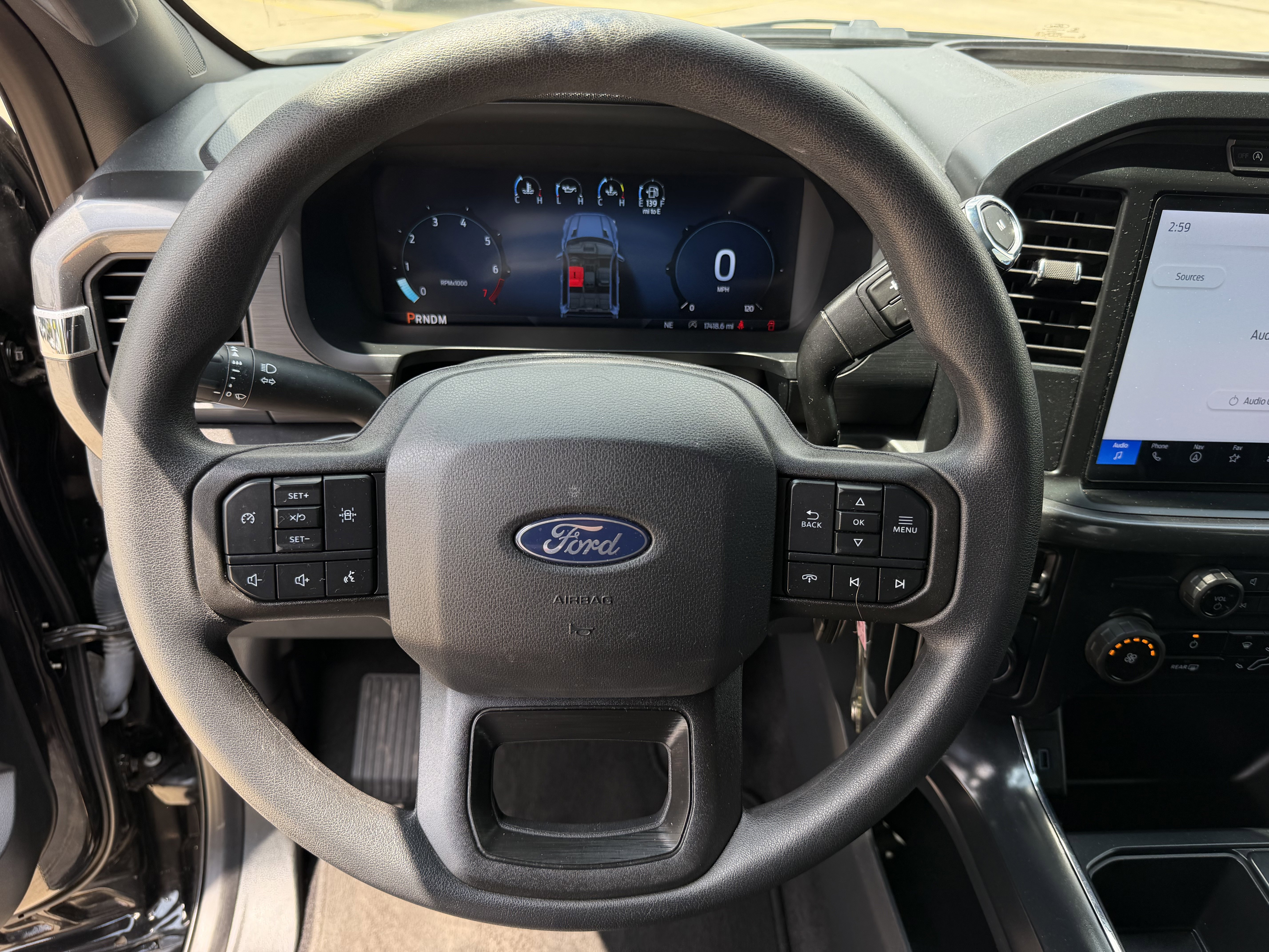 Used 2024 Agate Black Metallic Ford STX image 18