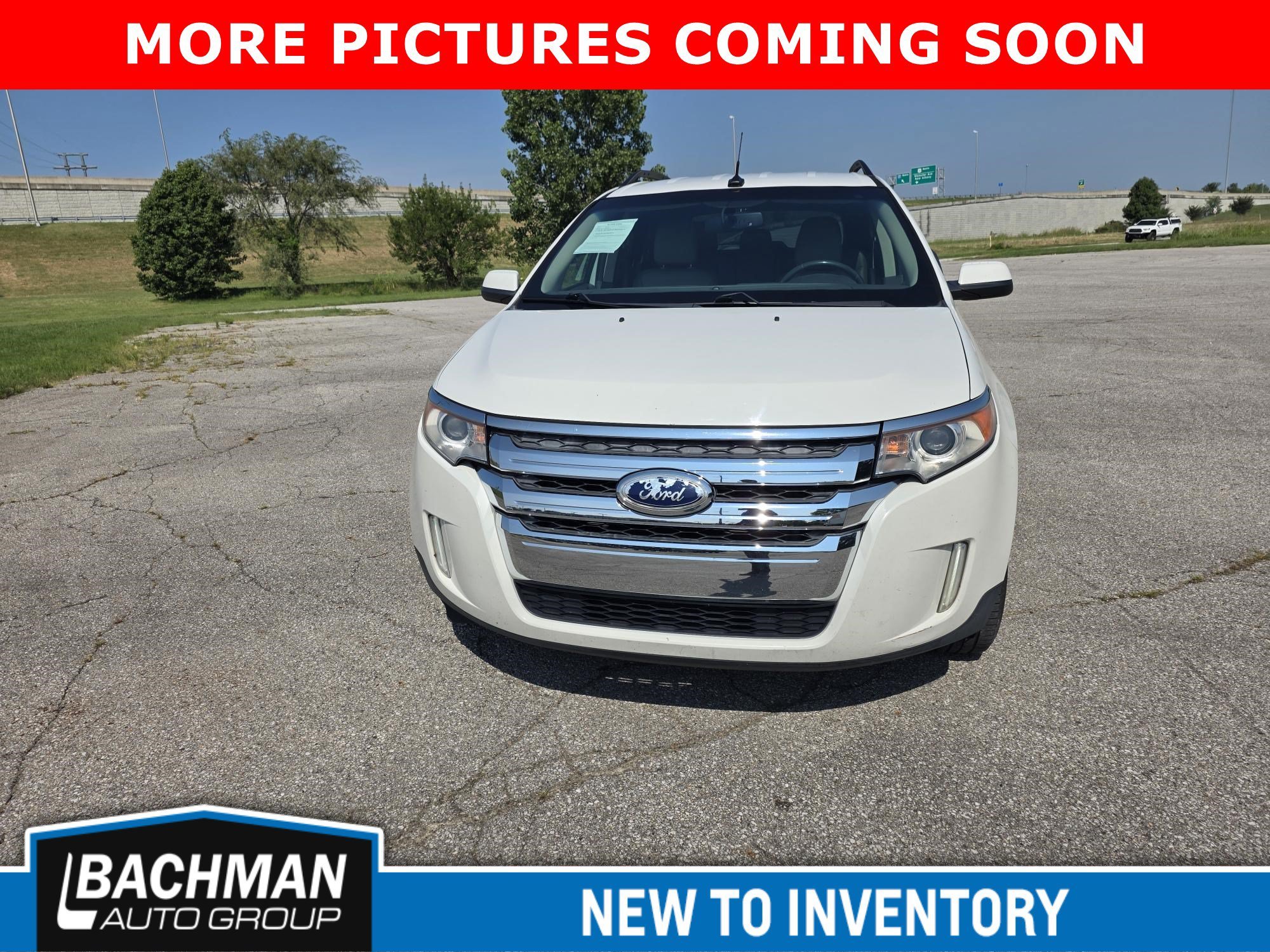 Used 2013 White Platinum Tri-Coat Metallic Ford SEL image 3