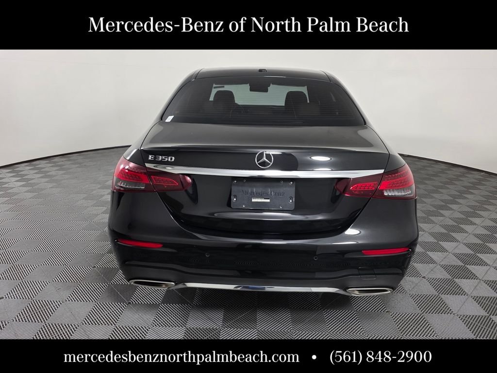Certified Used 2021 Black Mercedes-Benz E 350 image 5