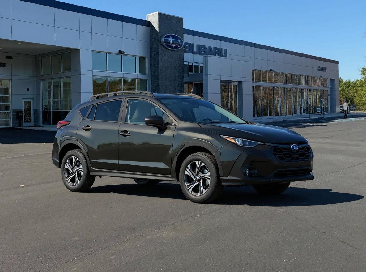 New 2026 CRYSTAL BLACK SILICA Subaru Premium image 1