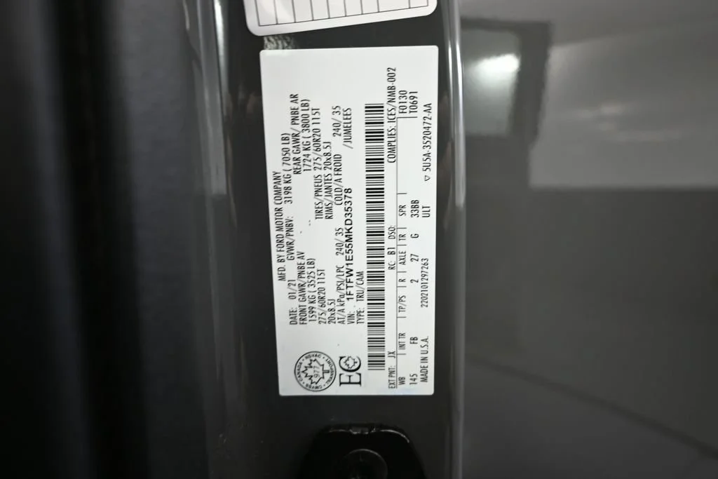 Used 2021 Gray Ford XLT image 43