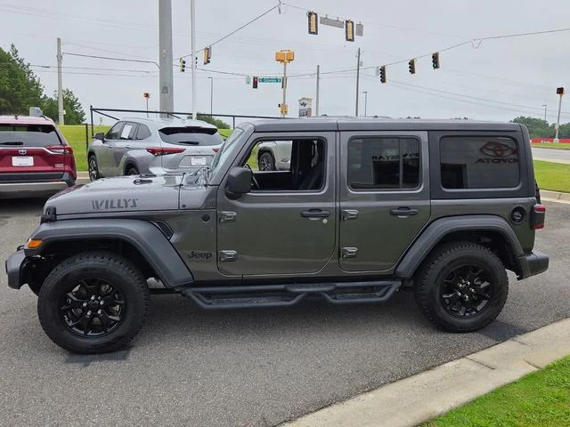 Used 2020 Gray Jeep Unlimited Sport image 4