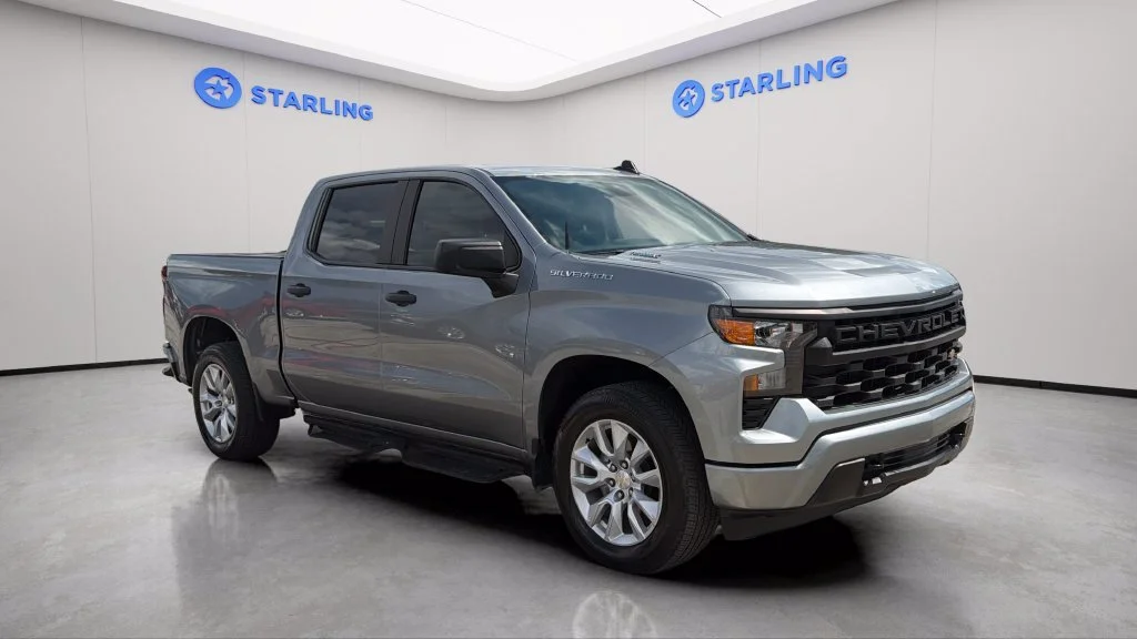 Used 2025 Sterling Gray Metallic Chevrolet Custom image 14