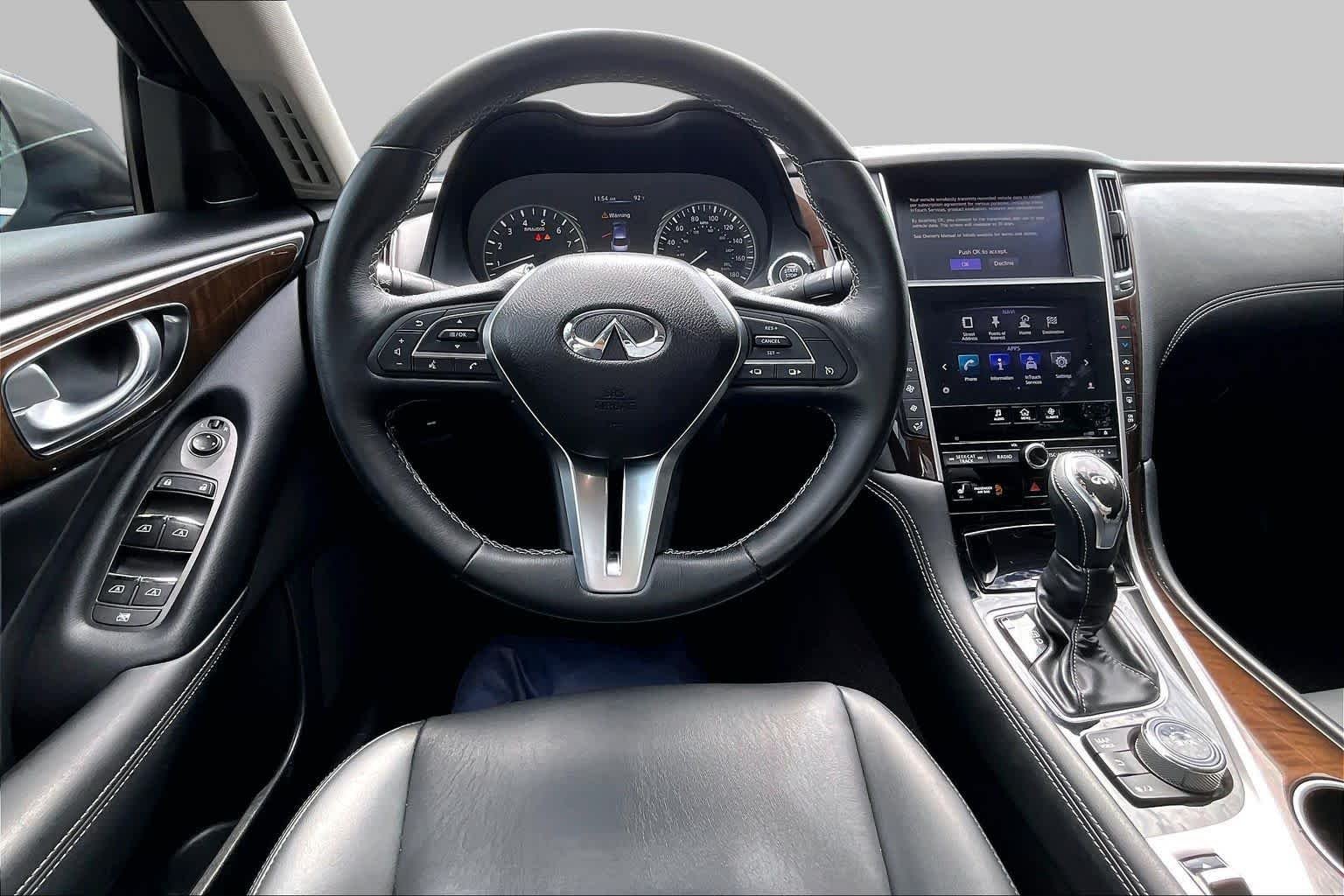 Used 2018 Hagane Blue INFINITI 3.0t LUXE image 6