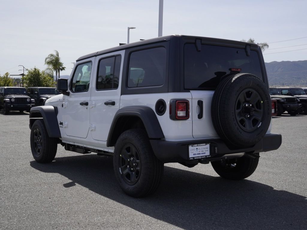 New 2026 Bright White Clear-Coat Exterior Paint Jeep Sport image 5