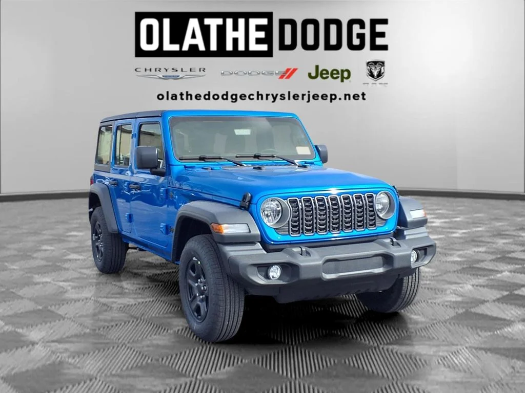 New 2026 Hydro Blue Pearl-Coat Exterior Paint Jeep Sport image 29