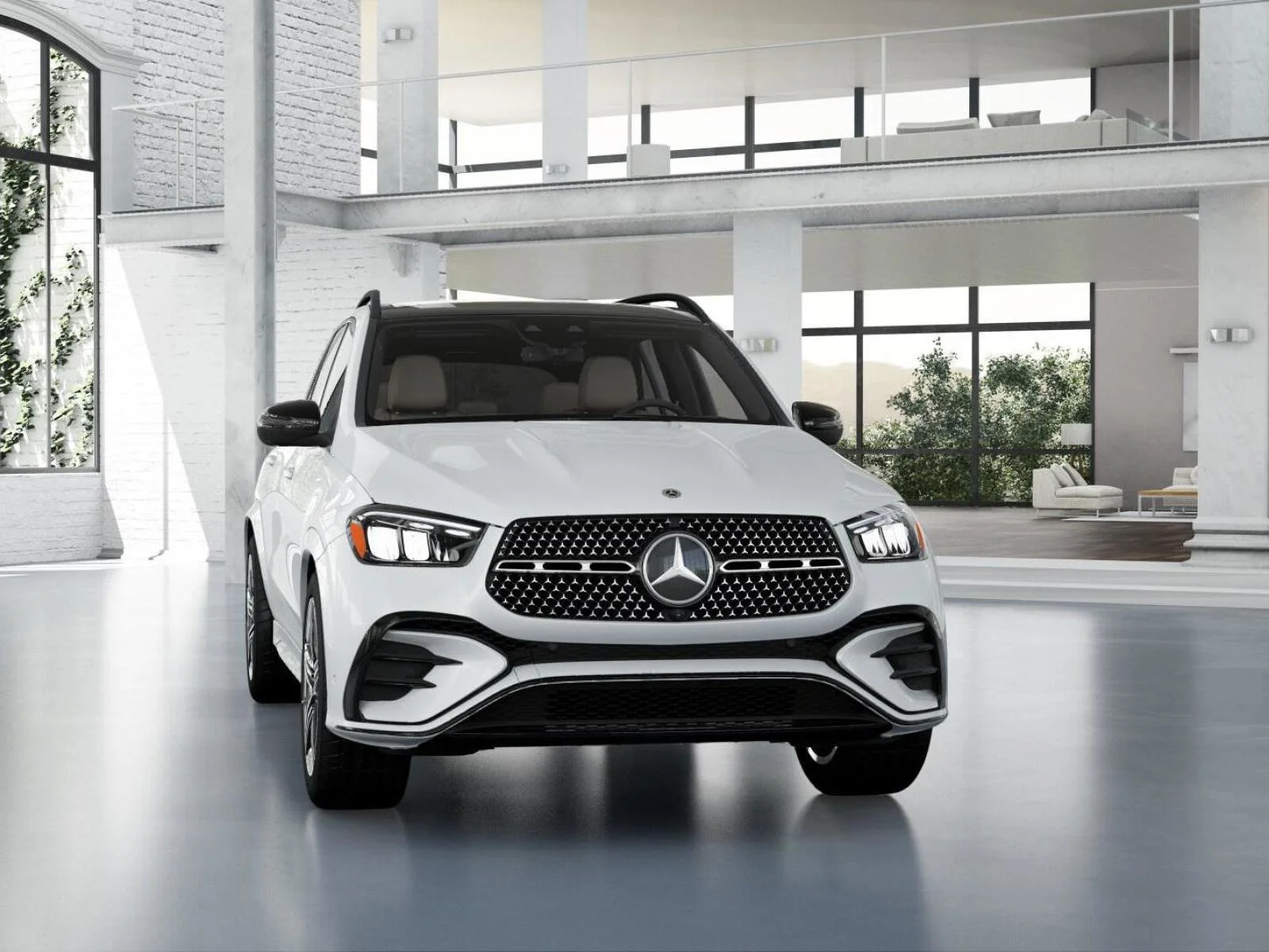 New 2026 MOONLIGHT WHITE Mercedes-Benz GLE 450 image 9