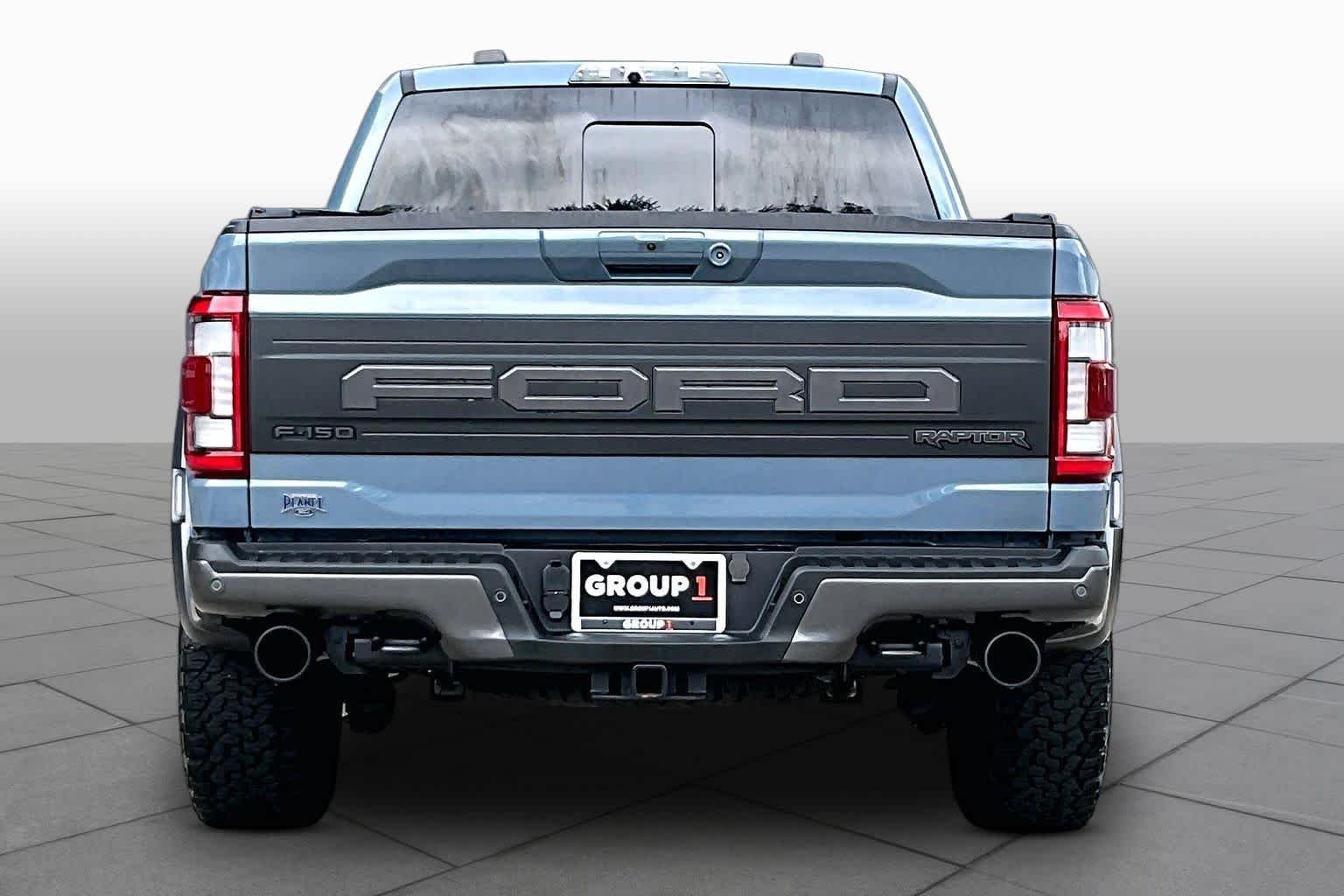 Used 2023 Azure Gray Metallic Tri-Coat Ford Raptor image 5