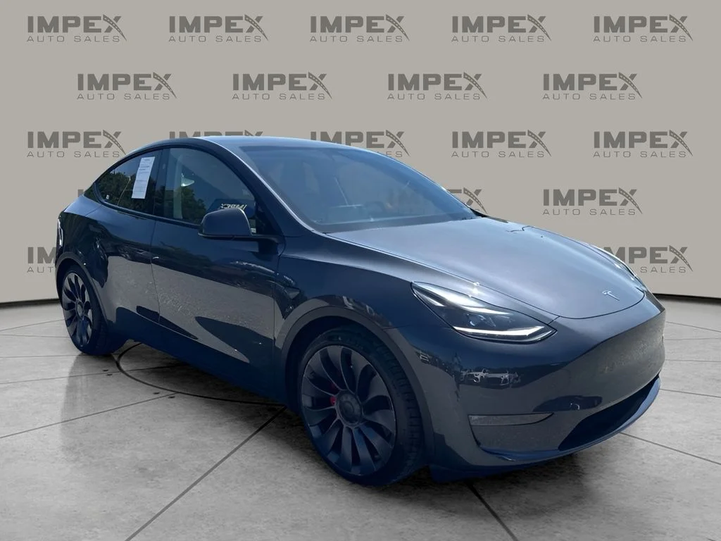 Used 2024 Gray Tesla Performance image 7