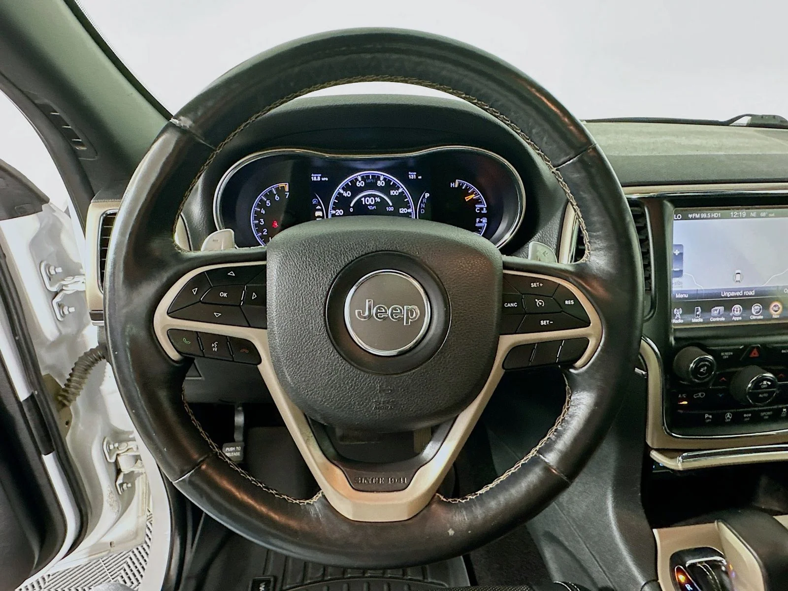 Used 2017 Bright White Clearcoat Jeep Limited image 12