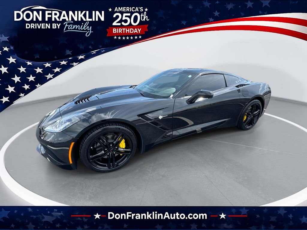 Used 2016 Black Chevrolet Stingray image 1