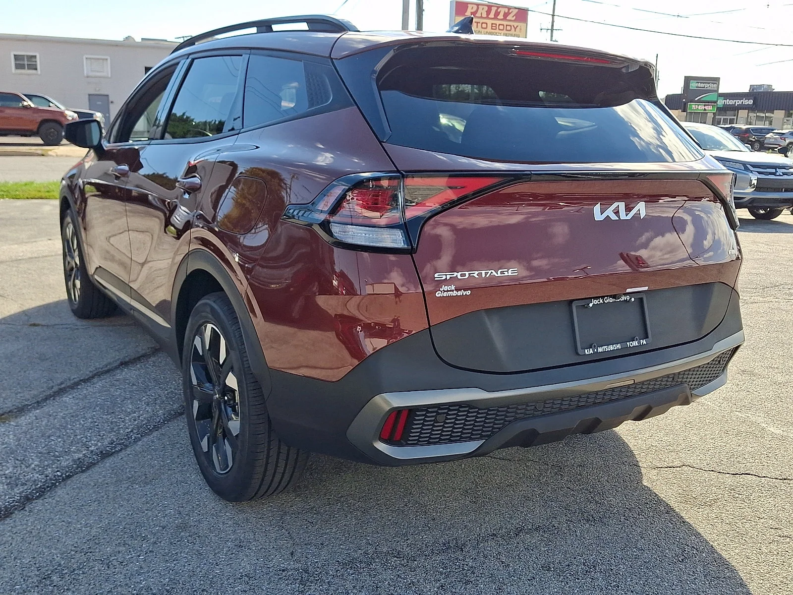 Certified Used 2023 Red Kia X-Line image 4
